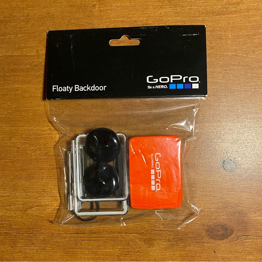 GoPro Floaty Backdoor. Compatible With Hero 3 & 4. New In Unopened Package.